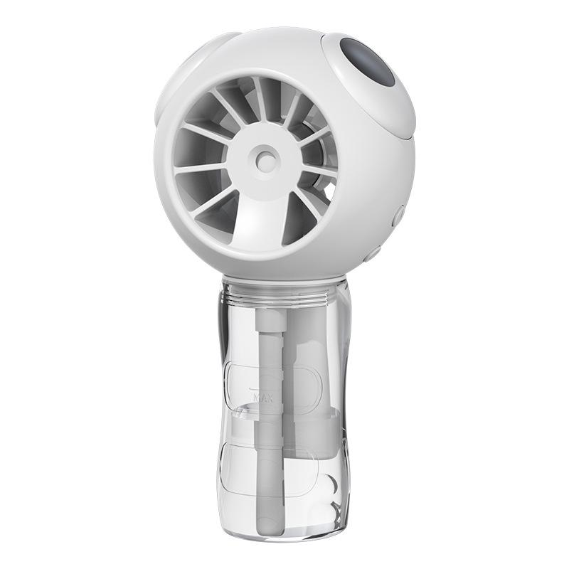 Portable Mini Rechargeable Spray Fan – Handheld Humidifier & Gift