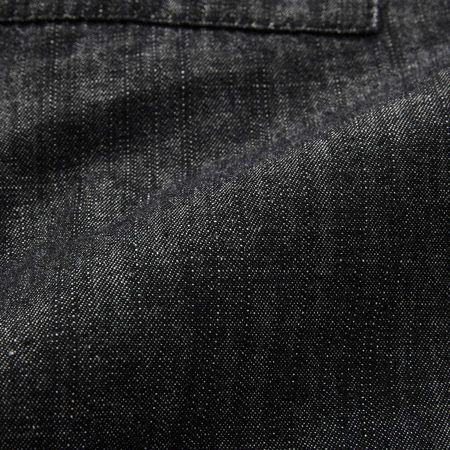 STCO Diems Denim Elastic Waist Set-Up Half Pants Charcoal (Wide Fit)_Ldmvb05Wsc