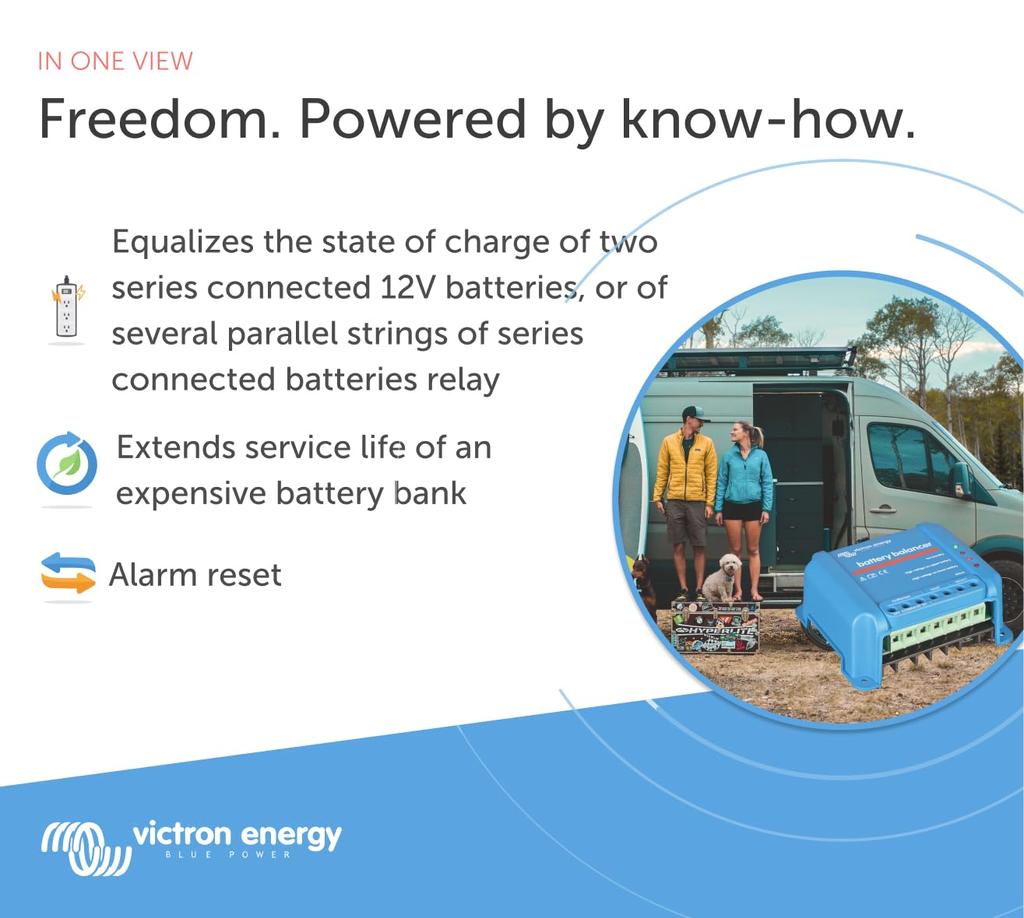 VICTRON ENERGY Batteribalanser