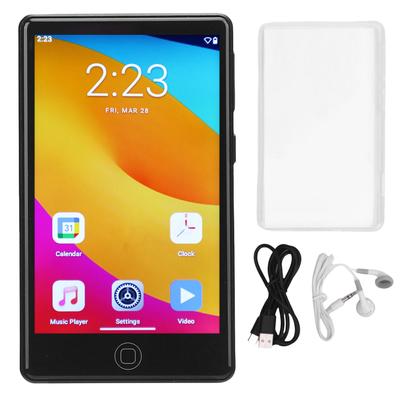 MP3 Player with Bluetooth and WiFi 4.0 Inch Touchscreen Music Player Built In Speaker for Android 14 Support Up To 256GB