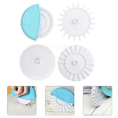 Pastry Wheel Cutter for DIY Baking Lattice Decorative Roller Dough Pastry Wheel Decorator And Cutter Plastic Pie Decoration Cutter