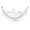 Bohemian Woven Toy Storage Triangle Net for Bedroom Corners