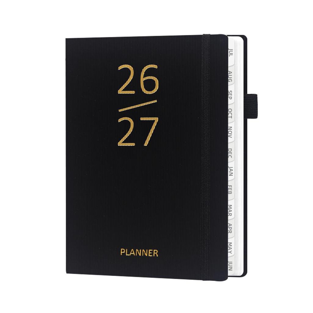 2027 A5 Leather Planner: Cross-Border Bound Notebook & Efficiency Manual