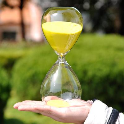 İskandinav Kum Saati Zamanlayıcı Yüksek Borosilikat Cam Kum Saati Kum Saati Ev Dekorasyonu