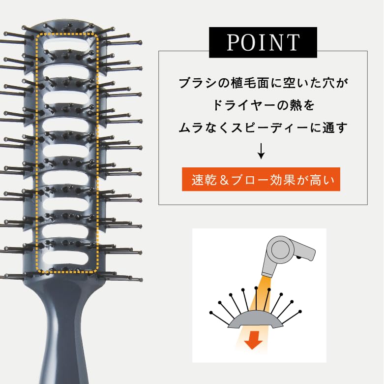 Vess Ceramic Styling Made In Japan VP-80 Brush,
