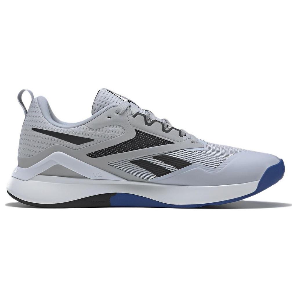 Reebok Nanoflex Low Top Training Shoes Men Sneaker Gray Black HP6106