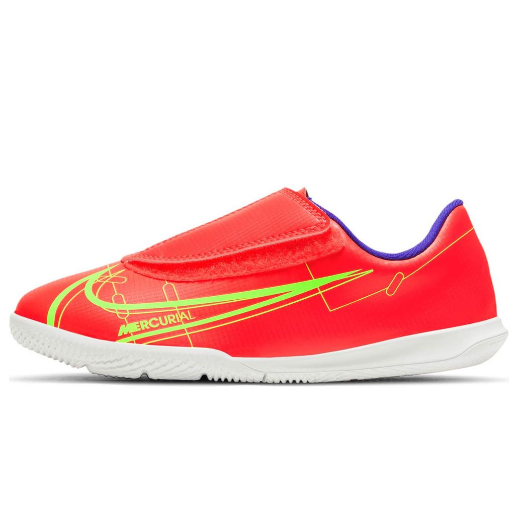 Nike Mercurial Vapor 14 Club IC PS V Comfortable Durable Low Top Soccer Shoes Kids Soccer Shoes Red Pink CV0830-600