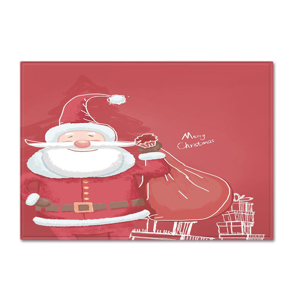 Christmas Living Room Floor Mat Bedroom Dining Room Carpet Carpet Doormat