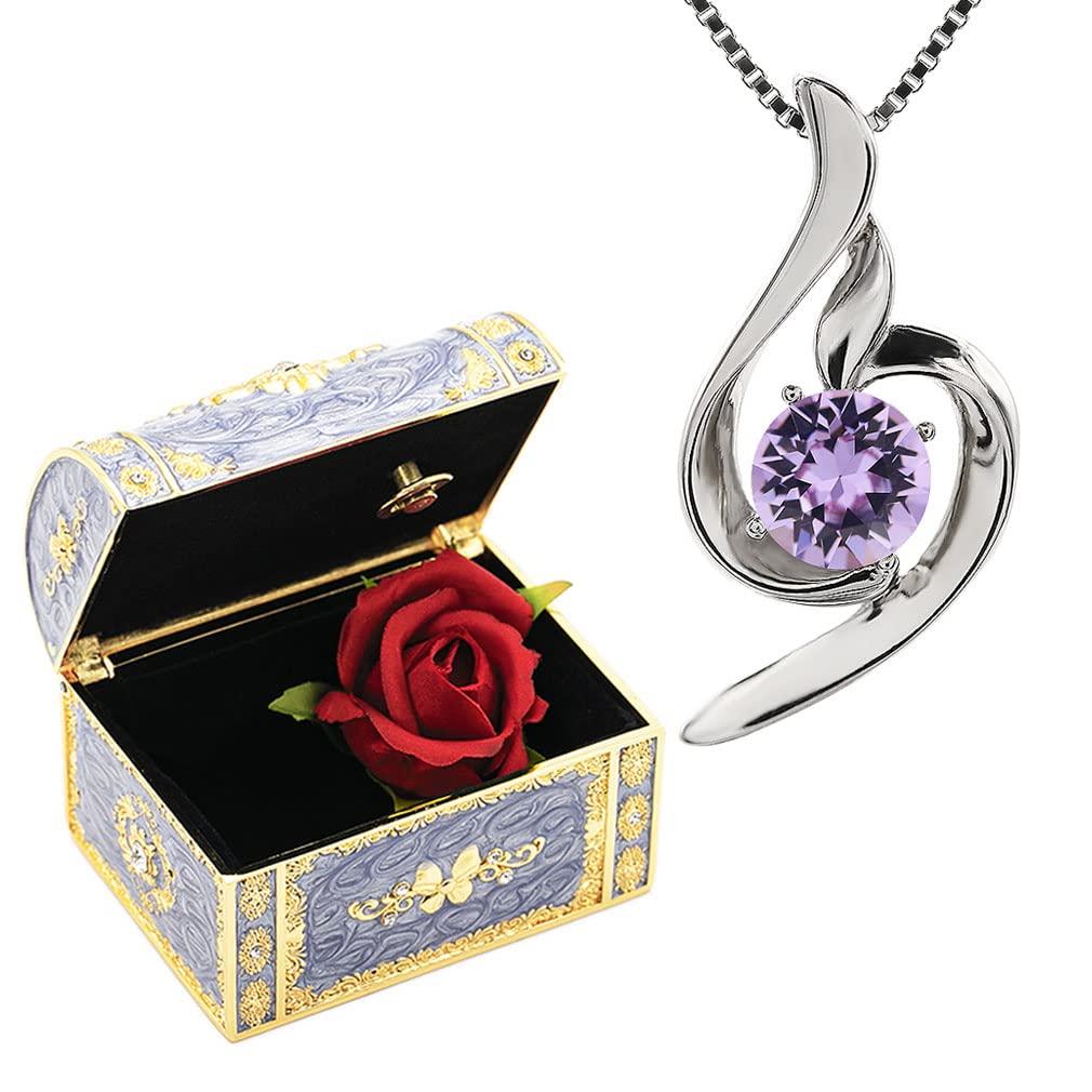 

December Birthday Popular for Ladies Set set of music 1 set of Wrapping Crystal [Devalier] y441-jv-vio Present, Women, Girlfriend, Wife, Bride,