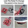 Pedal sin Clip Duradero Ultraligero Antideslizante Clásico Delicado Adaptadores de Plataforma para Pedales sin Clip de Aluminio Accesorios para Bicicleta