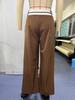2022 European & American Autumn Slim Solid Color Casual Trousers - Niche Design