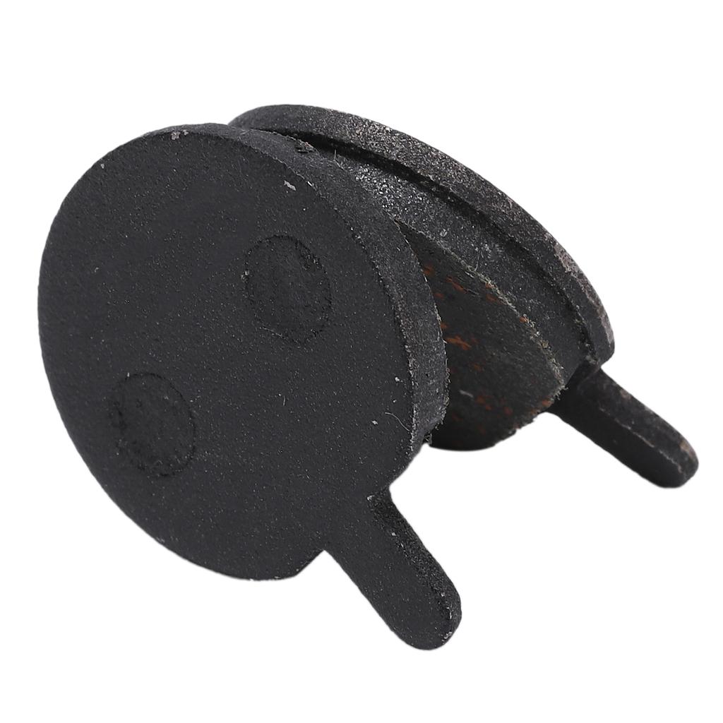 CANSUCC 2pcs Bicycle Disc Brake Pads Resin and Semi Metallic Round Mountain Bike Brake Pads for JAK‑5