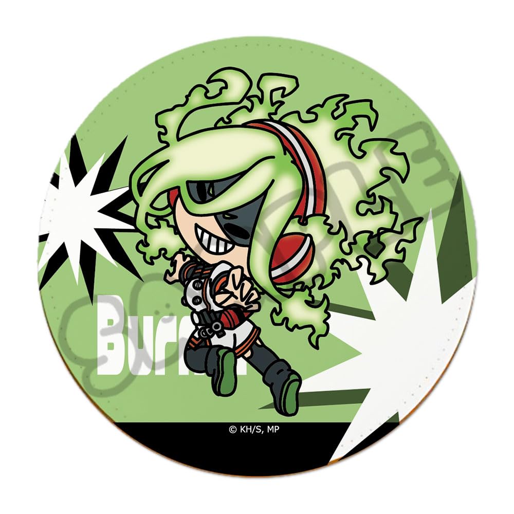 TV Anime Hero 3rd Edition Leather Coaster Medium YG "My Academia" [Burnin'] Everyone's Mochocho!