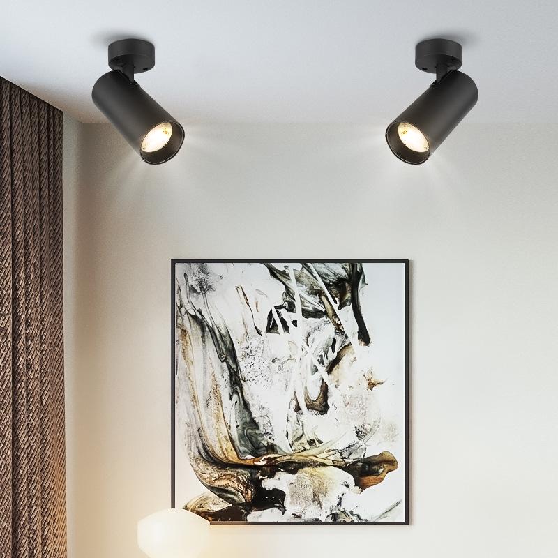 LED Folding Downlight: Surface-Mounted COB Spotlight for Hotel Walls and Ceilings