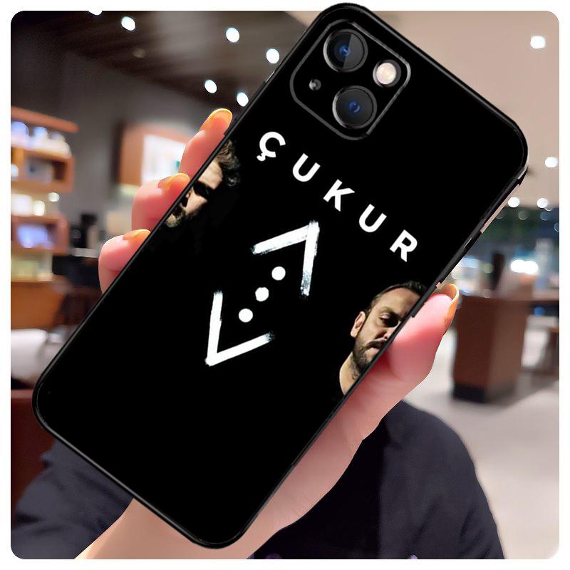 Cukur Show TV Case For iPhone 13 Pro Max 16 15 11 12 14 17 Pro Max mini 15 16 Plus 16e 17 Air Phone Cover