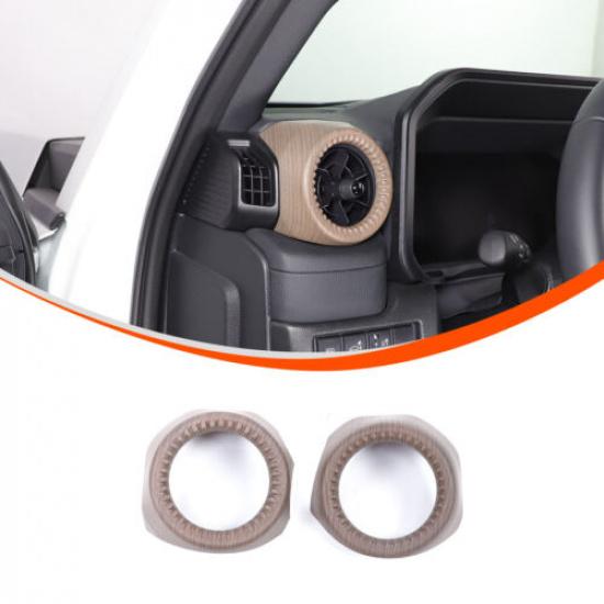 Grain Car Interior Side Vent Decor Cover Trim For Toyota Land Cruiser LC250 24+