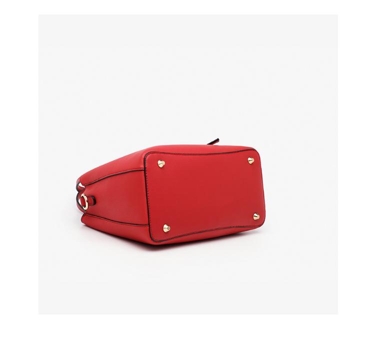 red bottom purse