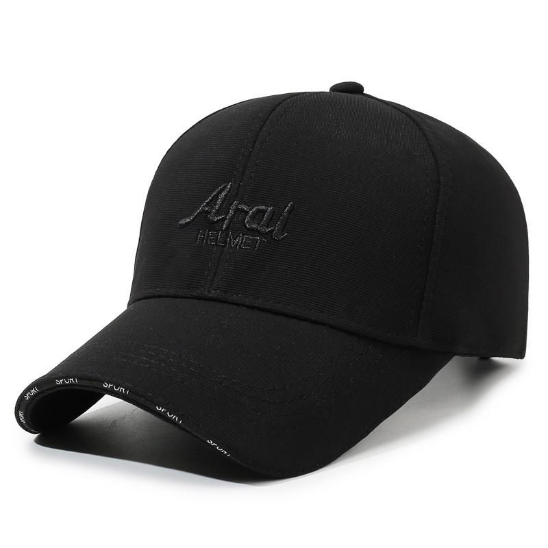Staircase Fabric Baseball Cap With Embroidered Letters For Sun Protection And Summer Casual Wear