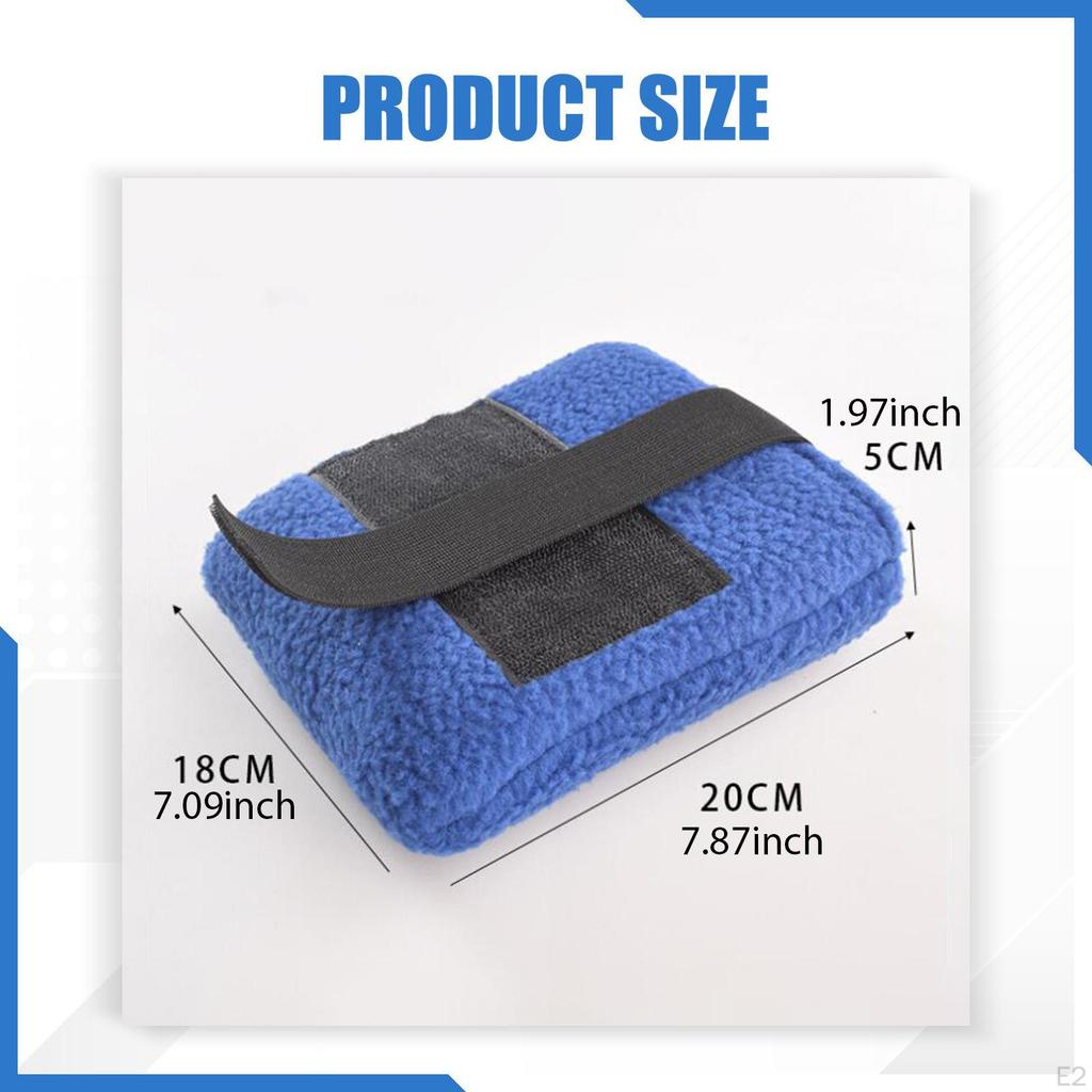 Footrest Covers Footplate Protector Pads Accessory Soft Warm Non Slip Men Women Senior