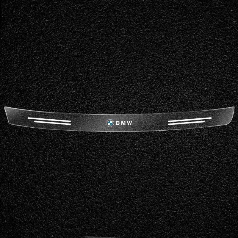 

X4 X5 X6 For BMW Fashion Car Transparent Trunk Rear Guard Plate Sticker For BMW M E36 E46 E90 E60 F10 F30 E39 F20 E87 E92 G30 X5