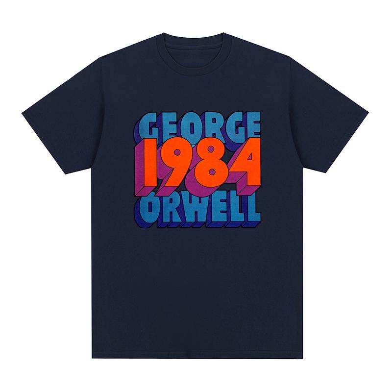 Koszulka George Orwell 1984 Wielki Brat Koszulka Popularny Hip Hop Raper Bawełna Męska Nowa TEE KOSZULKA Damskie Top