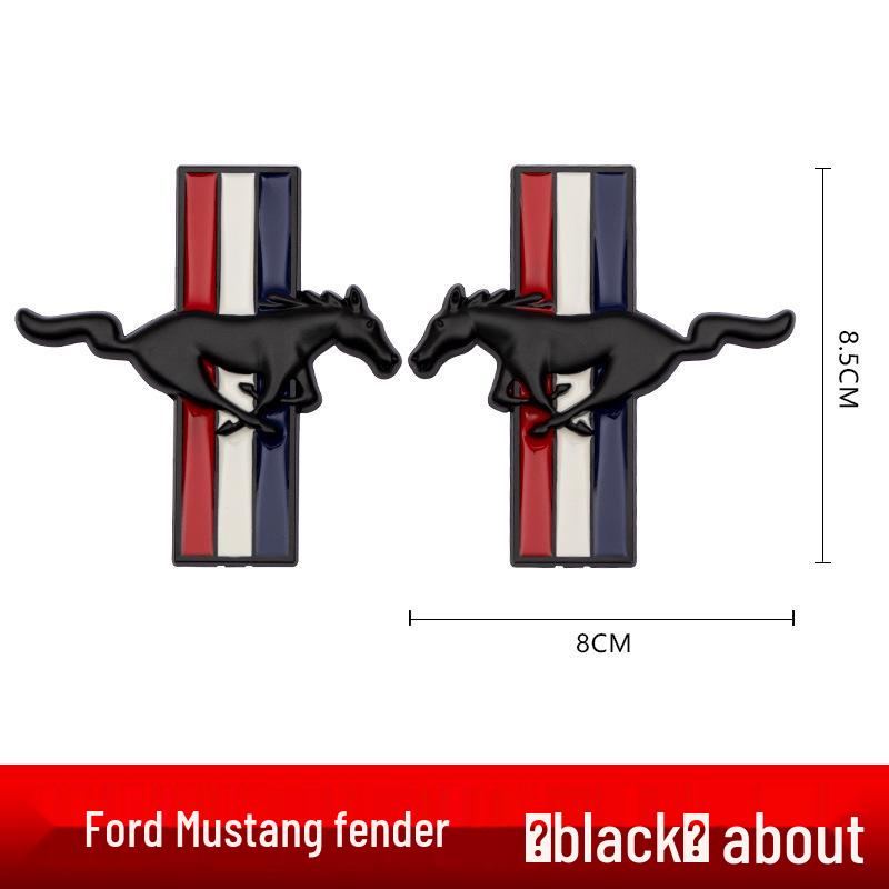 Metal Car Rear Badge for Mustang, Mondeo, and Ford Escort