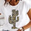 Women Printing Clothes Custom T-Shirt Watercolor Cute Tops Tshirt Short Sleeve Cartoon Heart Print Female Graphic O-Neck Tees