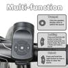 Fahrradhupe, elektrische Fahrradklingel, 120 dB, wasserdicht, USB-aufladbar, für MTB, Rennrad, Fahrradalarm, Hupe, Fahrradzubehör