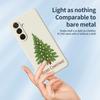 For Samsung Galaxy A36 5G Case Christmas Tree Pattern Printing Straight Edge TPU Phone Back Cover