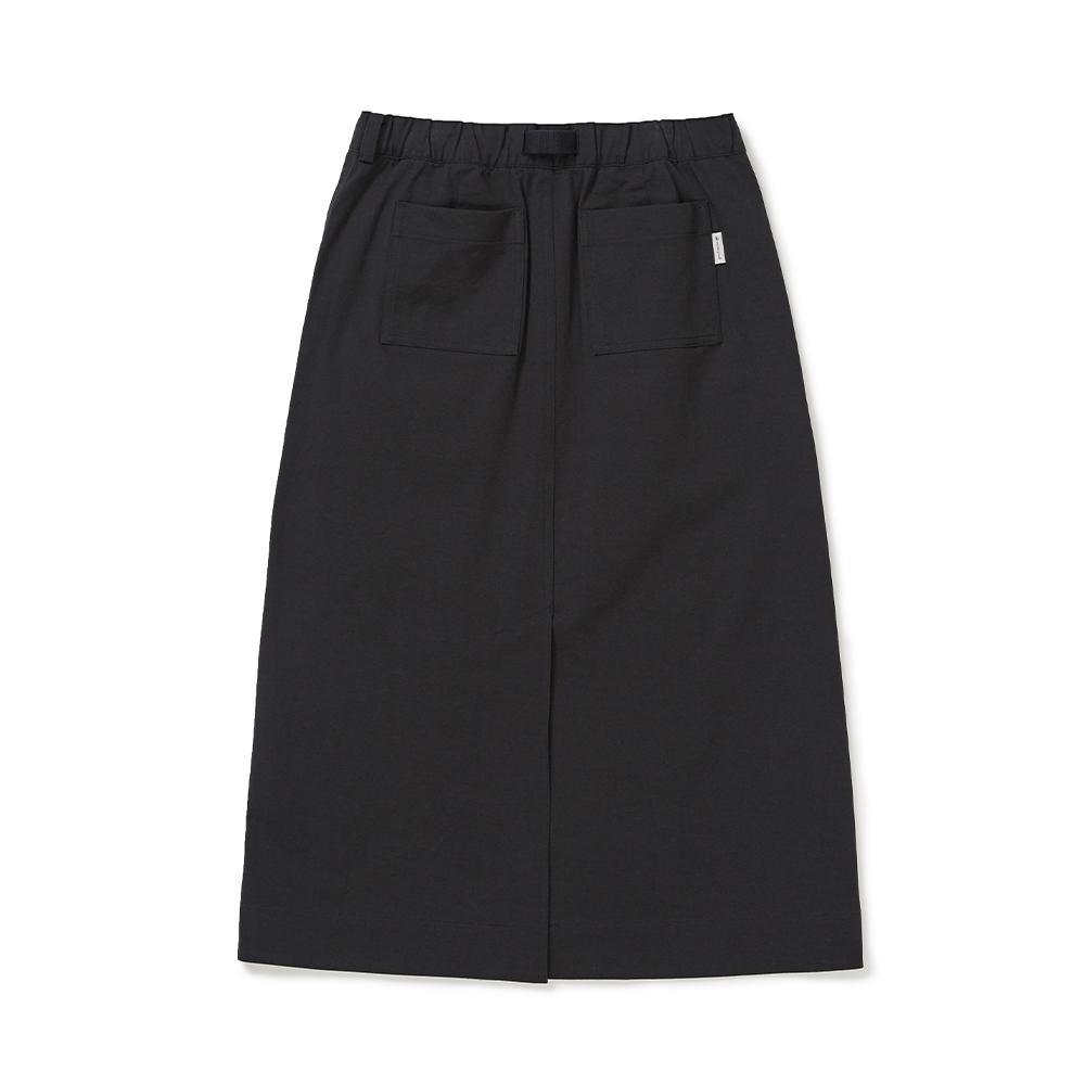 [Snowpeak] Work Zodiac Skirt Dark Charcoal (S25ZWDSK13)