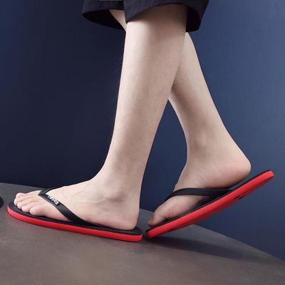 Sommer Herren Zehenstegsandalen im chinesischen Stil - Modische grenzüberschreitende Strand-Flip-Flops Trend