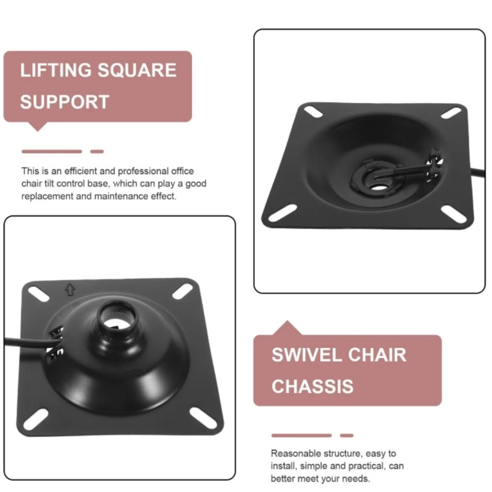 Base Plate Office Chair Base Heavy Duty Adjustable Chair Base  Computer Chair