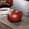 90 ml Yixing lila lera tekannor Autentiska Dahongpao Xishi tekanna Kulhål Filter Vattenkokare Handgjord Boutique Zisha teset