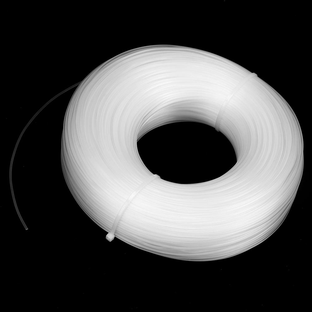 1.6mm x 175m Universal Round‑Shaped White Lawn Mower Trimmer Line Mowing Rope Accessory