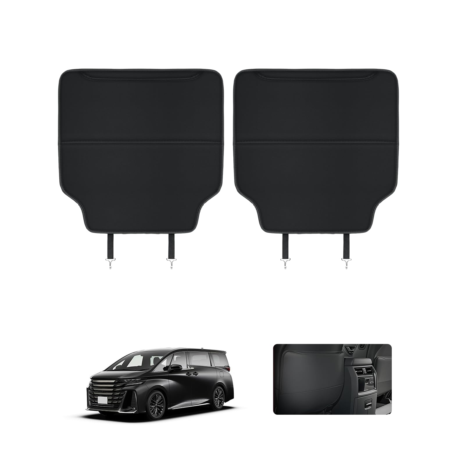 

Toyota New Alphard 40 Серия Vellfire Защита от пинков SANQUUQOO Защита спинки заднего сиденья Протектор спинки сиденья Аксессуары для ALPHARD VELLFIRE 40 Серии Задний