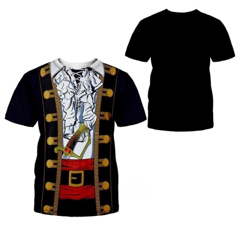 

Летняя модная мужская повседневная футболка с короткими рукавами, новая индивидуальная футболка с 3d принтом, костюм, свободная рубашка, футболки для косплея XXXL