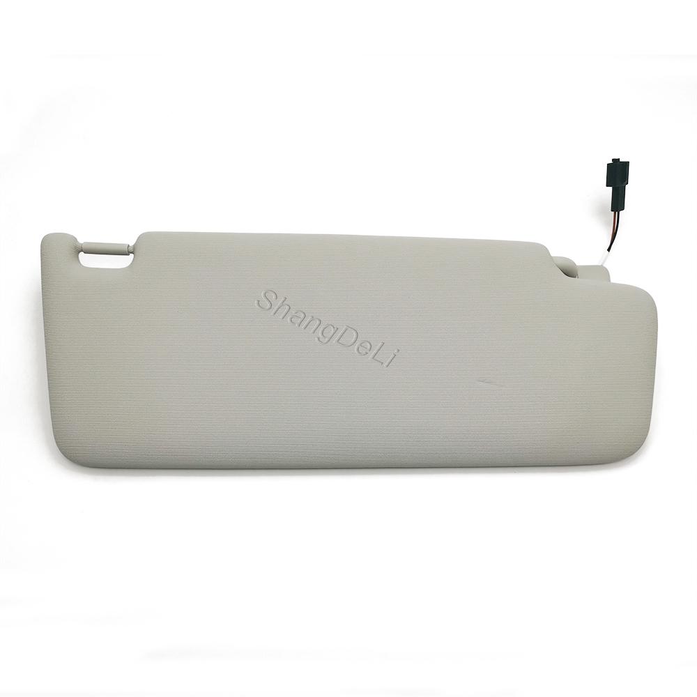 1PC Left Side Car Interior Sun Visor With Mirror Fit For Passat Golf 7 MK7 for Skoda Superb 2017 2018 2019 Car Accessories