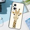 Cute Cartoon Giraffe Cover For OPPO Reno 14 F 13 12 11 10 Pro 11F 12F 13F 7 8 Lite OPPO Find X9 X8 X6 X5 Pro Case