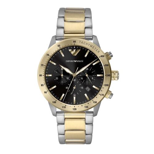 Emporio Armani Men's Watch NA AR11521 Silver & Gold