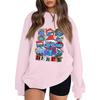 Women's Fashion Long-Sleeve Pullover Sweatshirt With Fun Movie-Themed Print