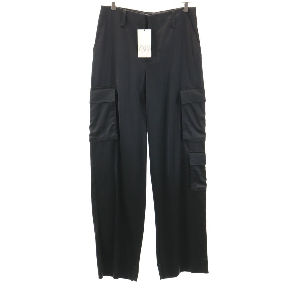 Zara Unused Cargo Pants M Black Women Used