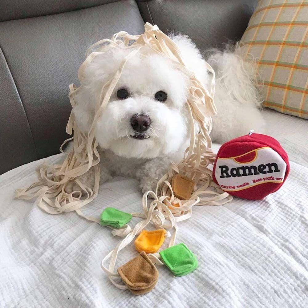 

Medium Dogs Indoor Play Puppy Pet Puzzle Toys Nosework Training Toy Pet Supplies Dogs Snuffle Toys красный