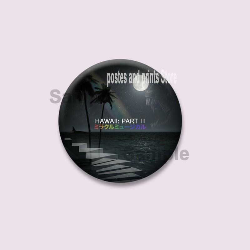 Creative Pop Albums Cover Lapel Pins Handmade Singer Round Brooch on Backpack Hat Jewelry Cosplay Badge Accessory Souvenir Gifts