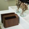 ideaco Trash Wood TUBELOR Cotton Trash Can, Small, Rosewood, Grain, 1.7L,