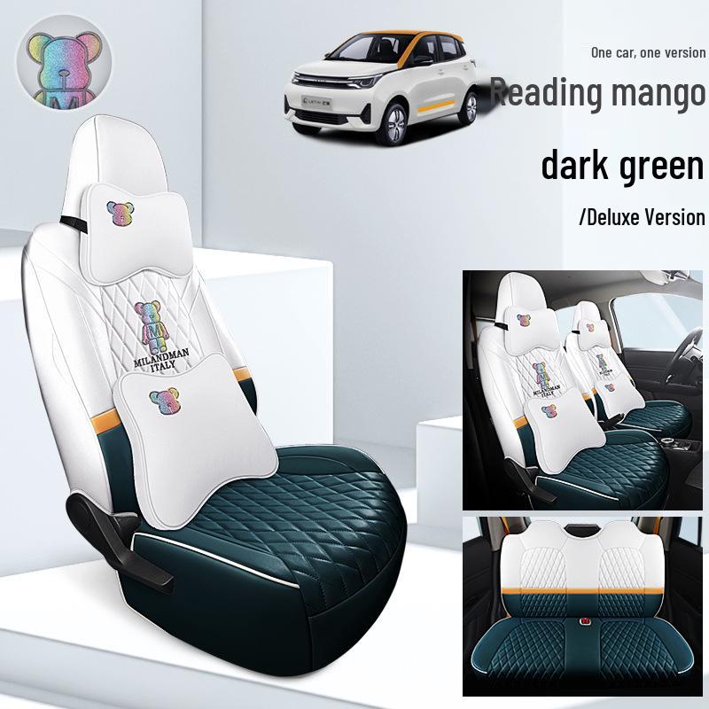 Durable Leather Seat Covers for Levdeo Mango - All-Season, Wear-Resistant