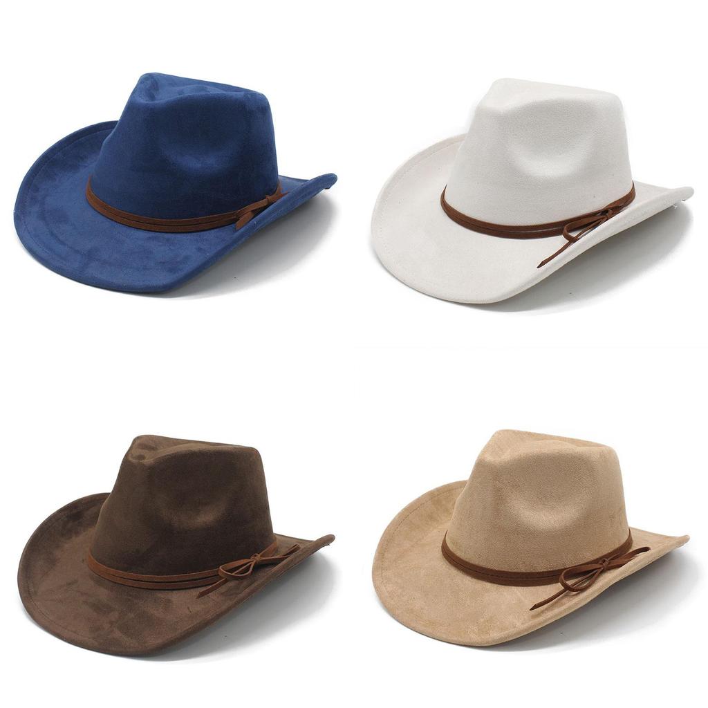 Style Mens Wool Felt Fedora Hat With Wide Brim For Vintage Party Wear