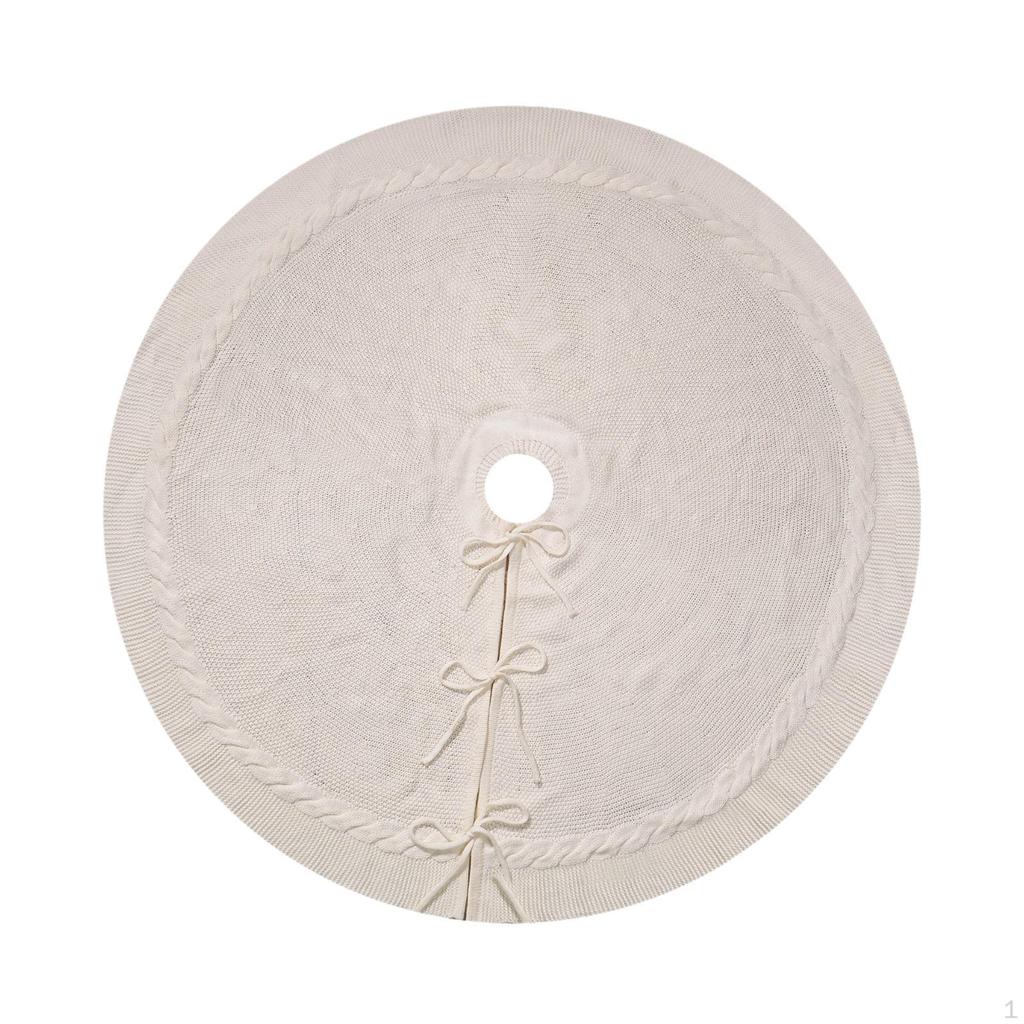 Christmas Tree Apron and Mat for Seasonal Decoration