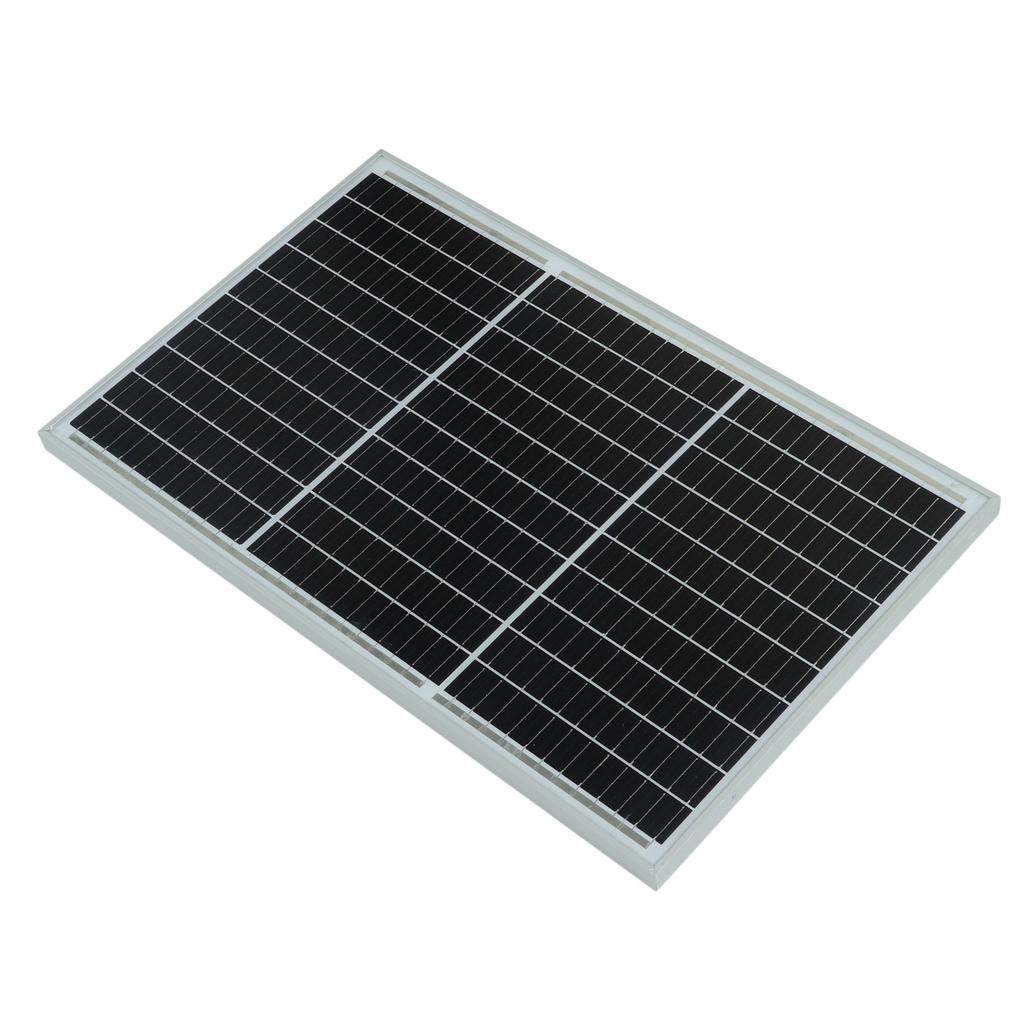 Monocrystalline Solar Panel 40W 18V High Conversion Efficiency Waterproof Universal for Car Boat Tra