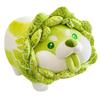 Cabbage Shiba Inu Dog Cute Vegetable Fairy Anime Plush Toy Fluffy Stuffed