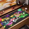 HYBXAXC Splatoons Cartoon Mouse Pad Gamer Mousepad Baby Bear Large Mouse Mat Natural Rubber Desk Rug PC Mats Design Mousepads